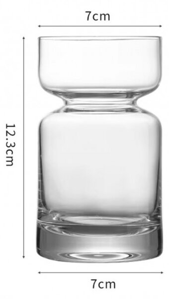 Staklena šalica, 12,3 cm, 350 ml
