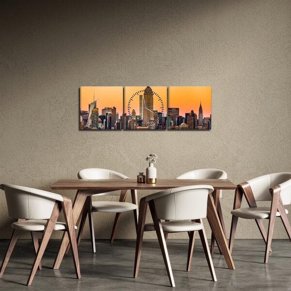 Slika New Yorka (sa satom) (90x30 cm)