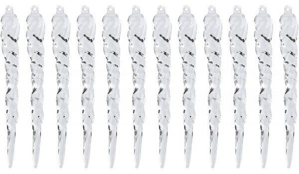 Kuglice za bor – set od 12 kom, 12,5 cm