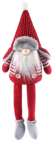 Božićna figura – patuljak od pliša, 41 cm