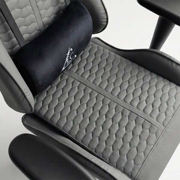 Gaming stolica – EvoChair, s masažerom, 80×29×59 cm, siva