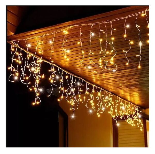 Božićne lampice – 100 LED, topla bijela, 6 m