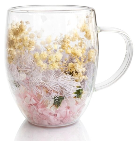 Termo čaša s cvijećem, 11,5 cm, 300 ml