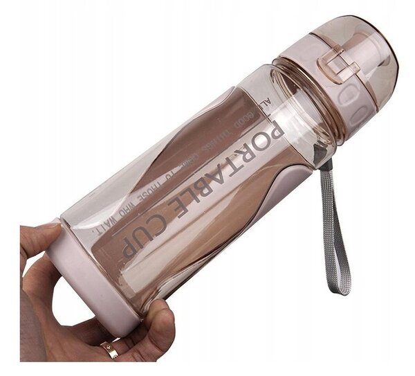 Boca za vodu, 600 ml, roza