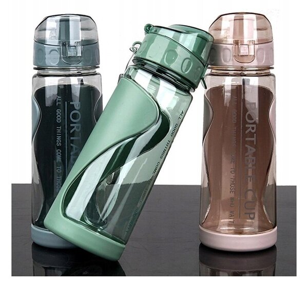 Boca za vodu, 600 ml, roza