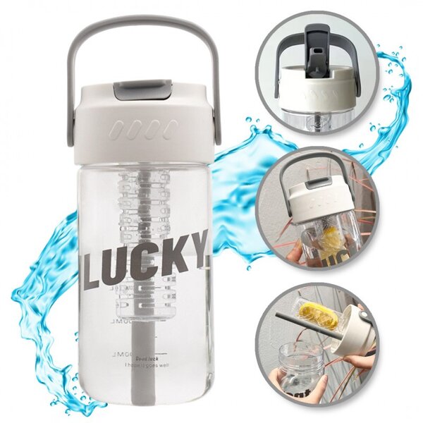 Boca za vodu – sa slamkom, 8 cm, 800 ml