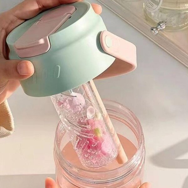 Boca za vodu – sa slamkom, 800 ml
