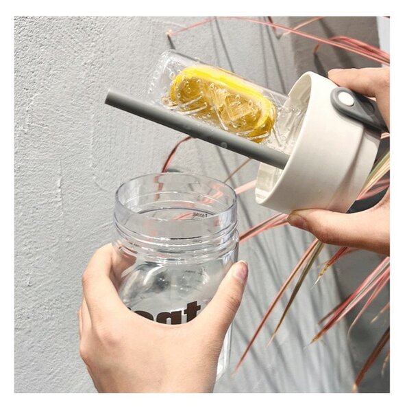 Boca za vodu – sa slamkom, 8 cm, 800 ml