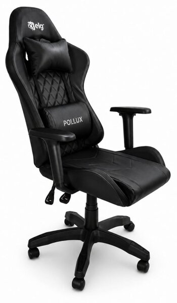 Gaming stolica – LED, 117 cm, crna
