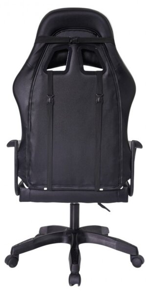 Uredska stolica – eko koža, 82×32×59 cm, bijela