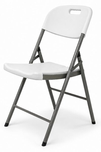 Vrtna stolica – sklopiva, 87 cm, bijela
