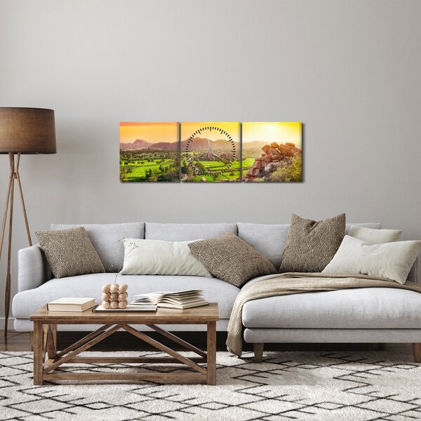 Slika doline Hampi u Indiji (sa satom) (90x30 cm)