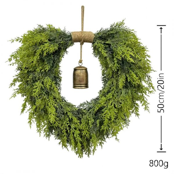Božićni vijenac, 50 cm, šareni, WSN31