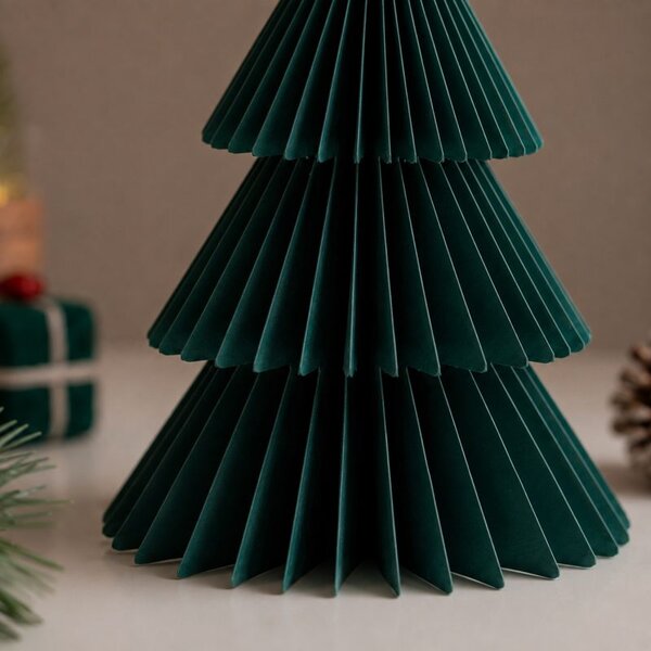 Božićna figura – sklopiva, 30 cm, zelena