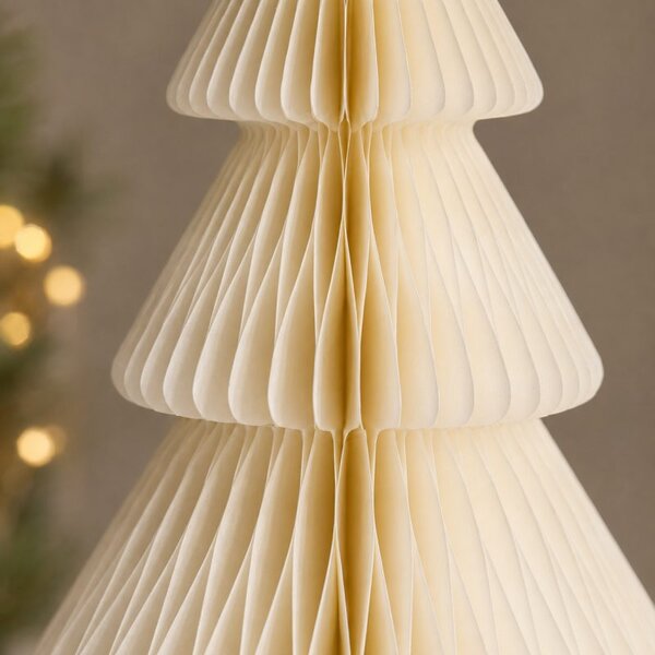 Božićna figura – sklopiva, 30 cm, bež, WOZ68