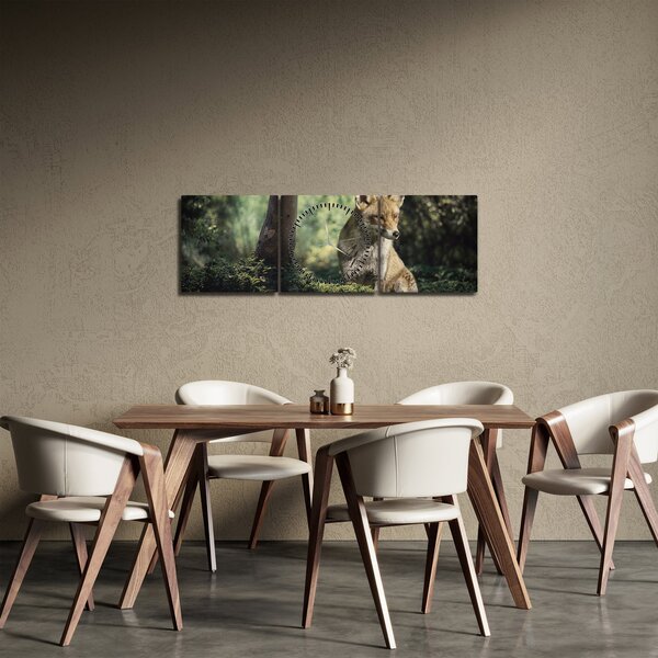 Slika lisice (sa satom) (90x30 cm)