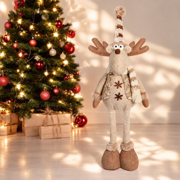 Božićna figura – od pliša, 60 cm