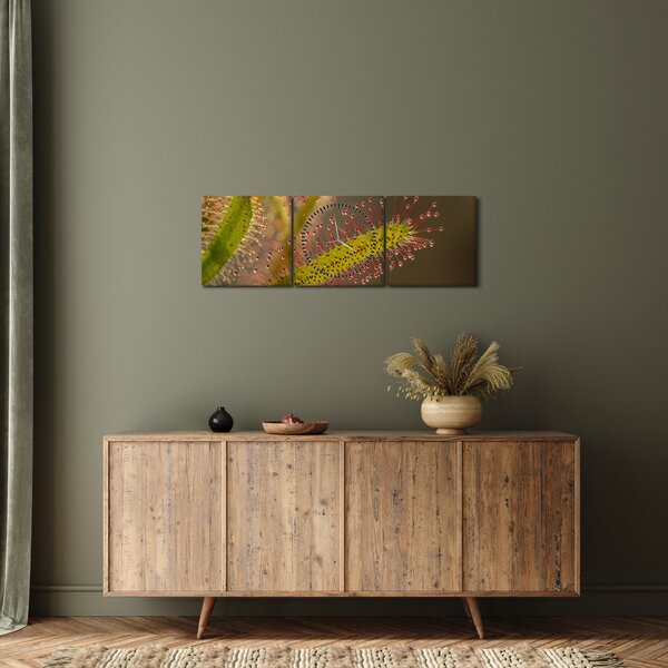 Slika biljke (sa satom) (90x30 cm)