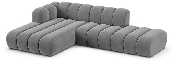 Svijetlo siva kutna garnitura (s lijevim kutom) Lupine – Micadoni Home