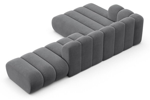 Svijetlo siva kutna garnitura (s lijevim kutom) Lupine – Micadoni Home