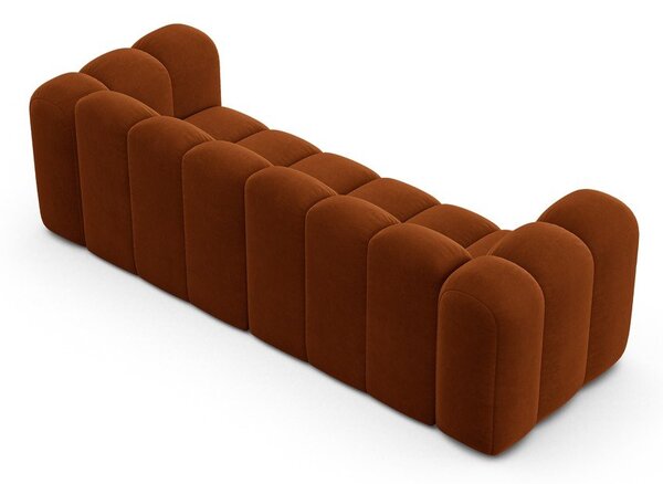 Narančasta sofa 228 cm Lupine – Micadoni Home
