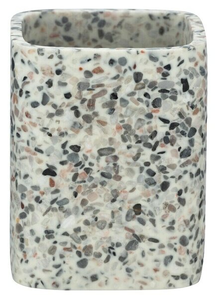 Wenko Kupaonska čaša Terrazzo (Bijela, D x Š x V: 8 x 8 x 105 cm)