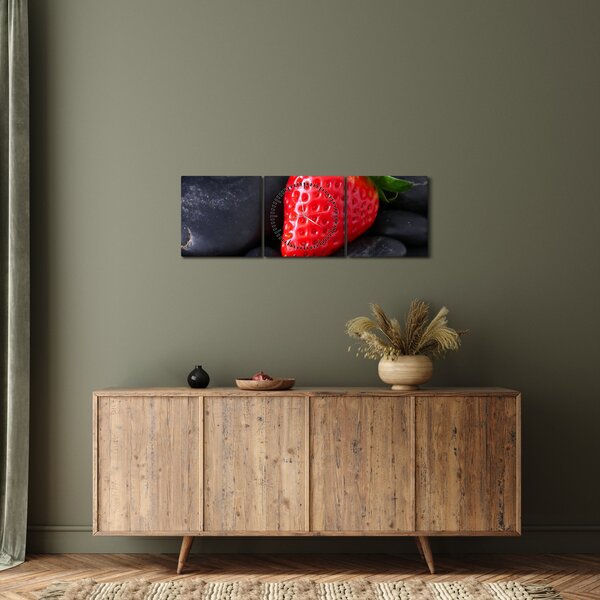 Slika jagode (sa satom) (90x30 cm)