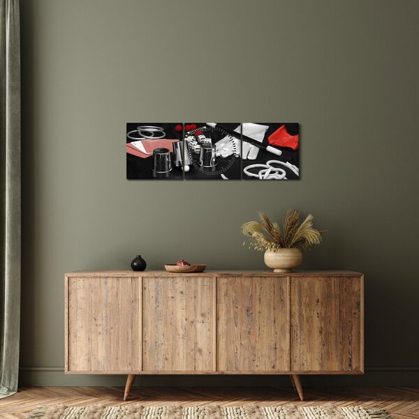 Slika mađioničarskih stvari (sa satom) (90x30 cm)