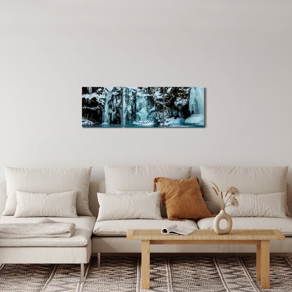 Slika ledenjaka (sa satom) (90x30 cm)