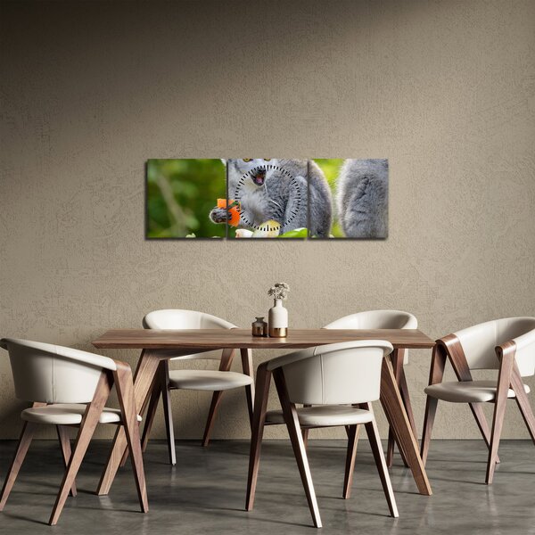 Slika lemura (sa satom) (90x30 cm)