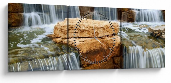 Slika vodopada (sa satom) (90x30 cm)
