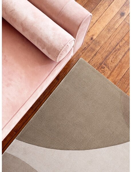 Bež ručno rađen vunen tepih 160x230 cm Hackney Clarissa – Ted Baker