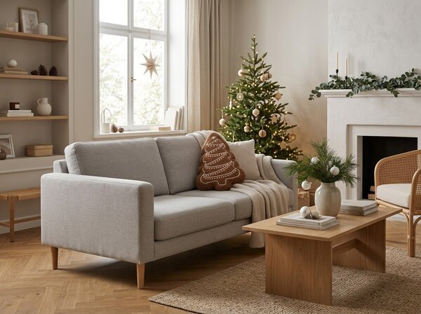 Ukrasni jastučić CHRISTMAS TREE 30x40 cm, smeđi