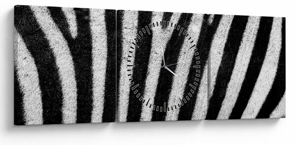 Slika kože zebre (sa satom) (90x30 cm)