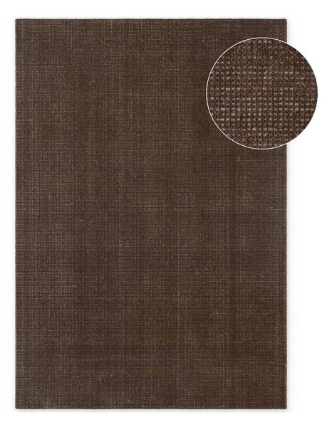 Smeđi ručno rađen vunen tepih 120x170 cm Greenwich – Ted Baker