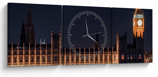 Slika Big Bena u Londonu (sa satom) (90x30 cm)