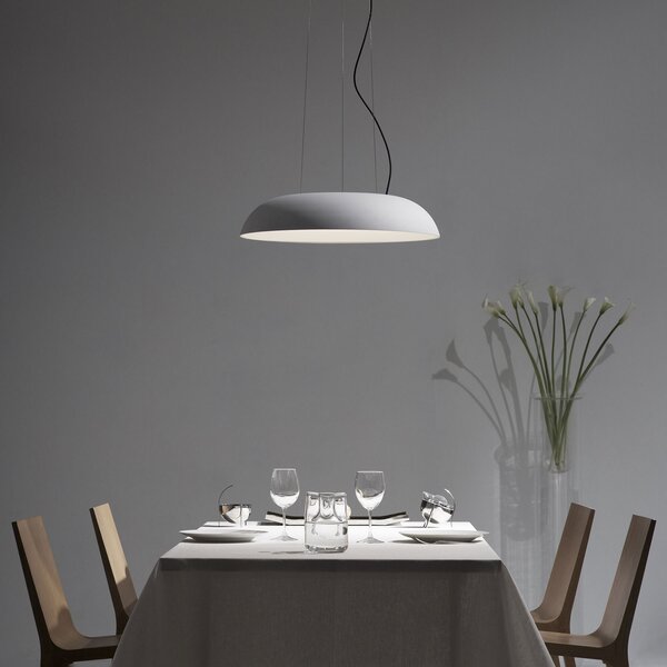 Martinelli Luce Maggiolone visak 930 60 cm bijeli, prigušiva, Bijela, Dnevni boravak/blagovaonica, Metal