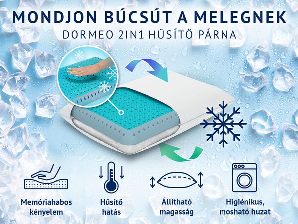 Dormeo klasični jastuk 2u1 Cooling