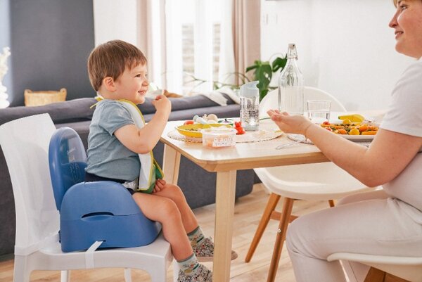 Badabulle prijenosna hranilica Booster Home & Go Cat Blue