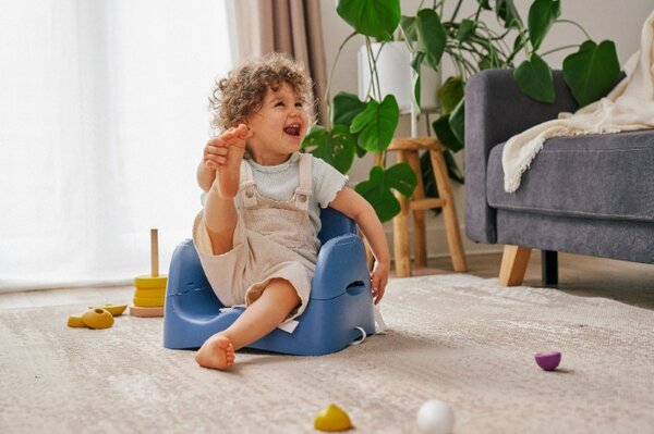 Badabulle prijenosna hranilica Booster Home & Go Cat Blue