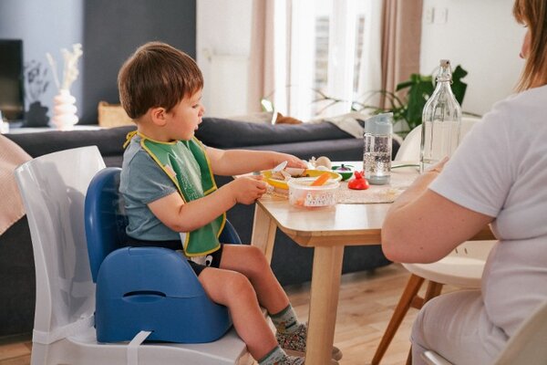 Badabulle prijenosna hranilica Booster Home & Go Cat Blue