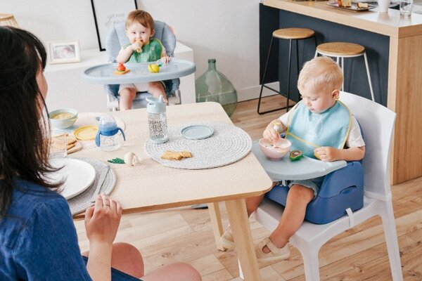 Badabulle prijenosna hranilica Booster Home & Go Cat Blue