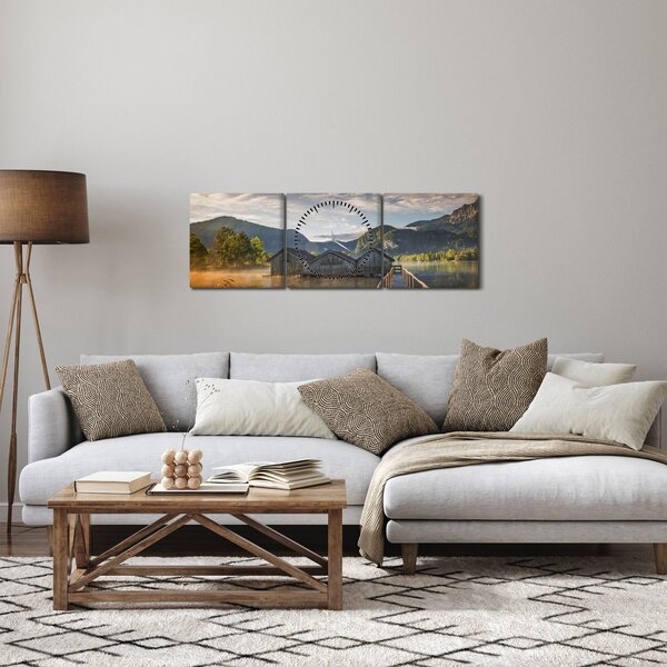 Slika jezera (sa satom) (90x30 cm)