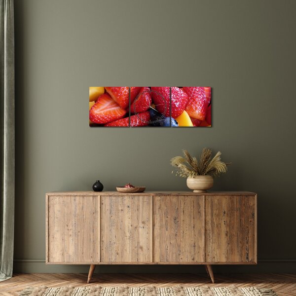 Slika voća (sa satom) (90x30 cm)