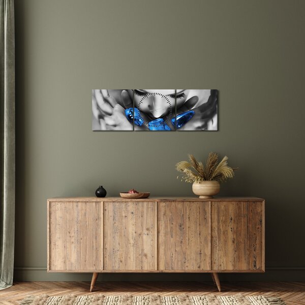 Slika portreta žene s kamenjem (sa satom) (90x30 cm)