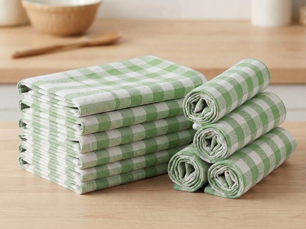 Set krpa CORIVA 50x70 cm svijetlo zelena, 10 kom