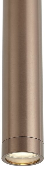 Dizajnerska visilica tamna bronca GU10 50mm IP44 - Tuba
