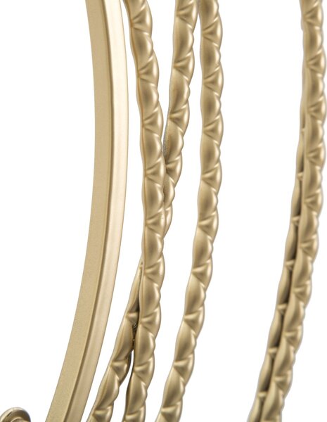 Zidni sat Gold Strips