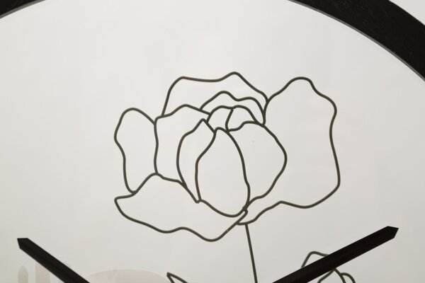 Zidni sat Flower -A-