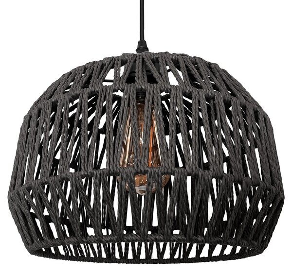 Viseća lampa od jutenog užeta Bež